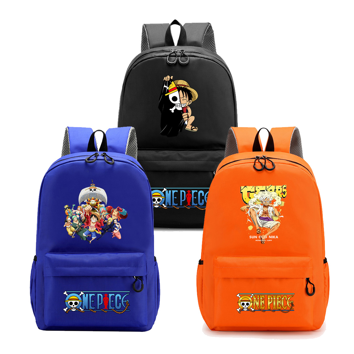 School Backpack Teen - One Piece Anime Print Backpack Student