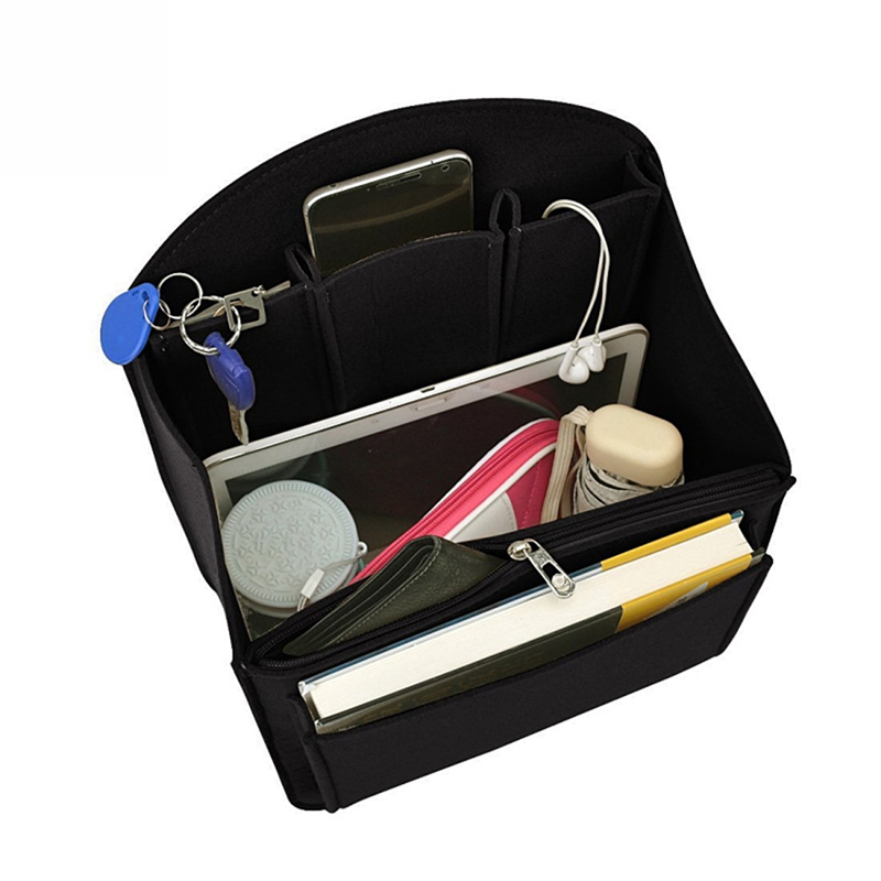 Backpack Insert Organizer - ABLN-2PCS Make Up Organizer Felt Insert