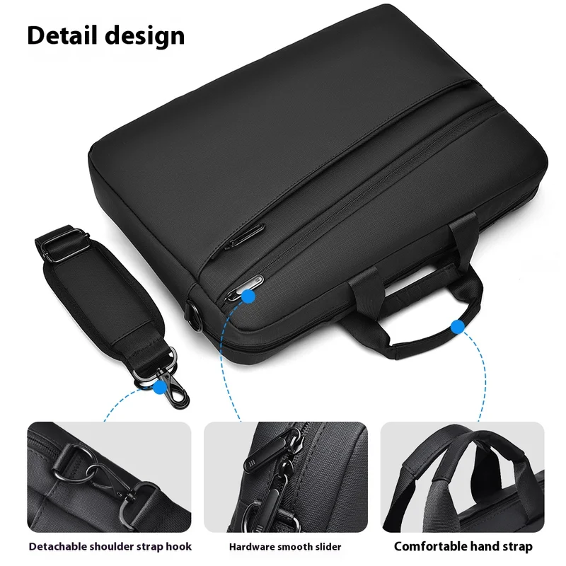 Laptop Backpack 15.6 - High Quality Business PVC Shoulder Messenger