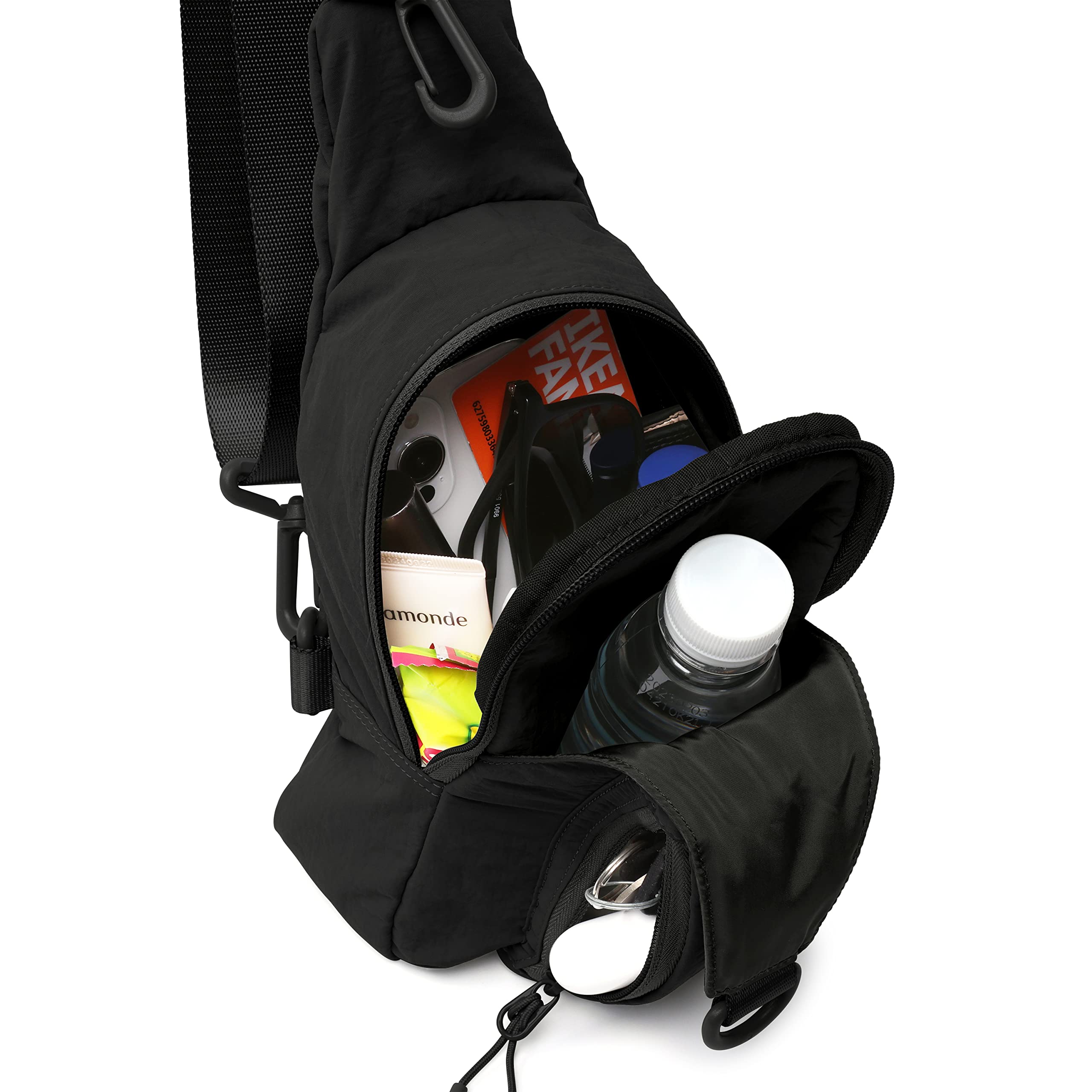 Small Sling Bag with Adjustabl - Sling Backpack Shoulder 评论和价格