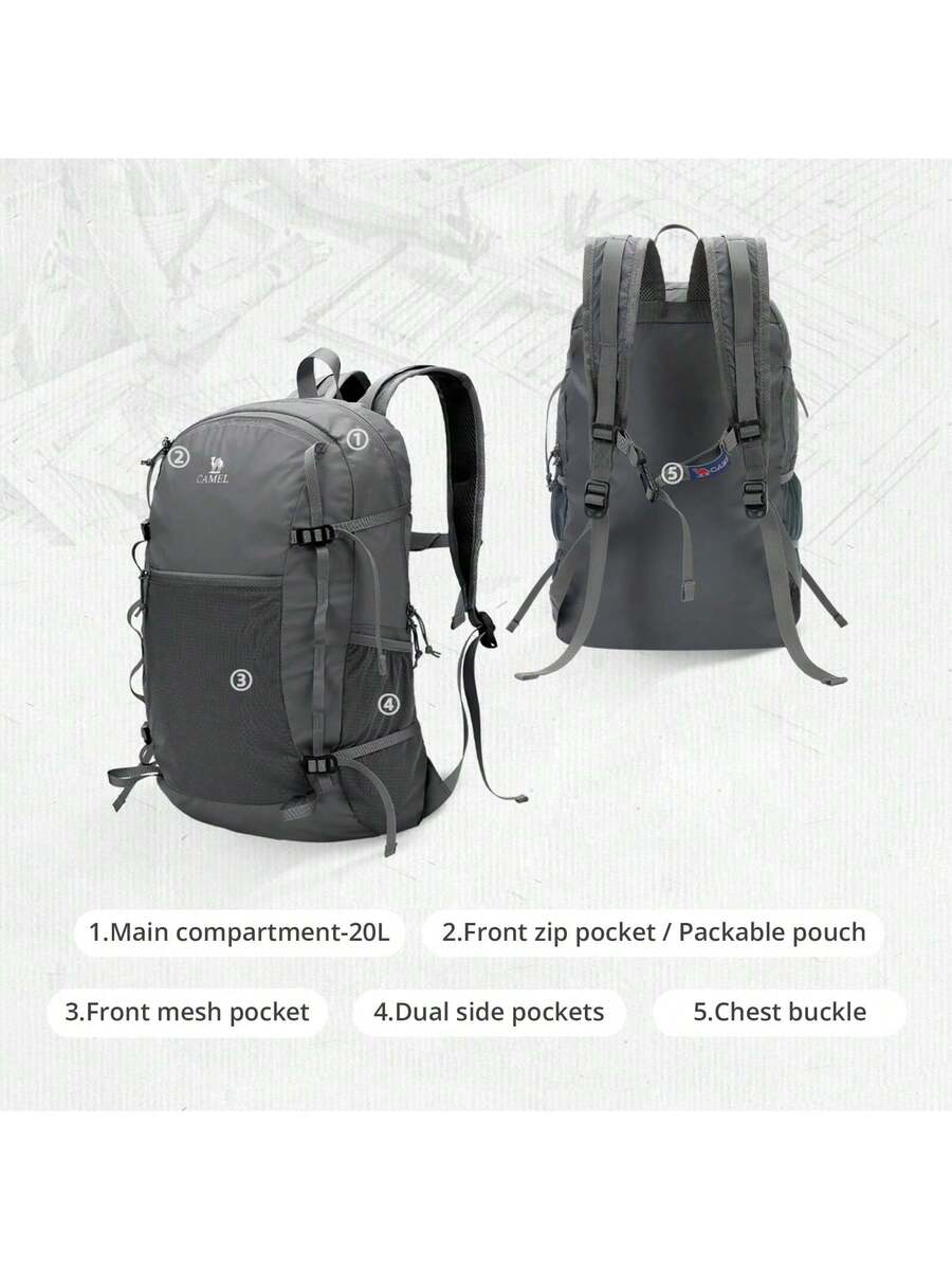Foldable Hiking Backpack Light - Hiking Backpack Waterproof 评论和价格