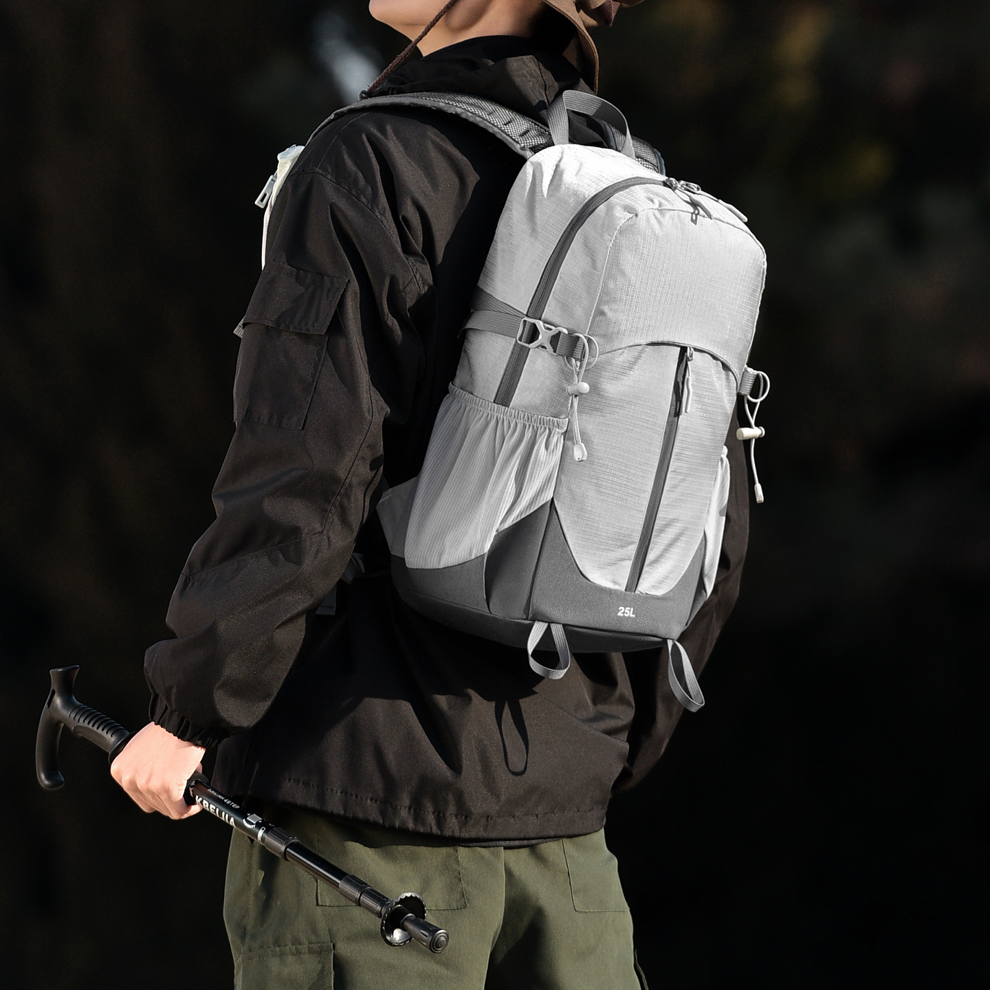 25l Large Capacity Hiking Back - Hiking Backpack Waterproof 评论和价格