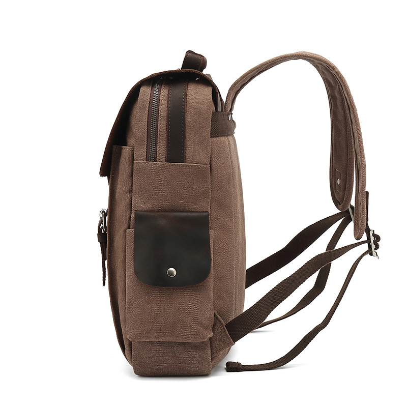 New Fashion Backpack Leather C - Rucksack Military Style 评论和价格