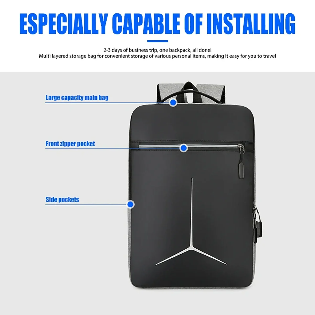 Anti Theft USB Waterproof Hard - Travel Backpack Anti Theft 评论和价格
