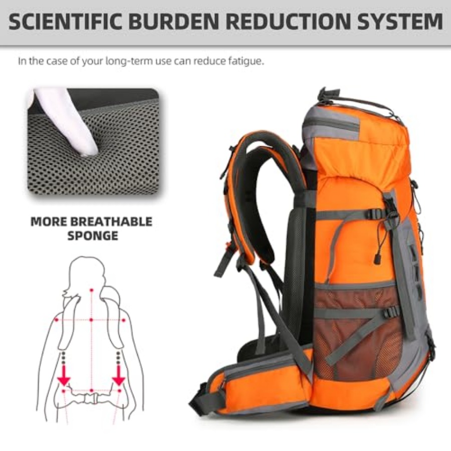 60L Hiking Backpack for Men an - Hiking Backpack Waterproof 评论和价格