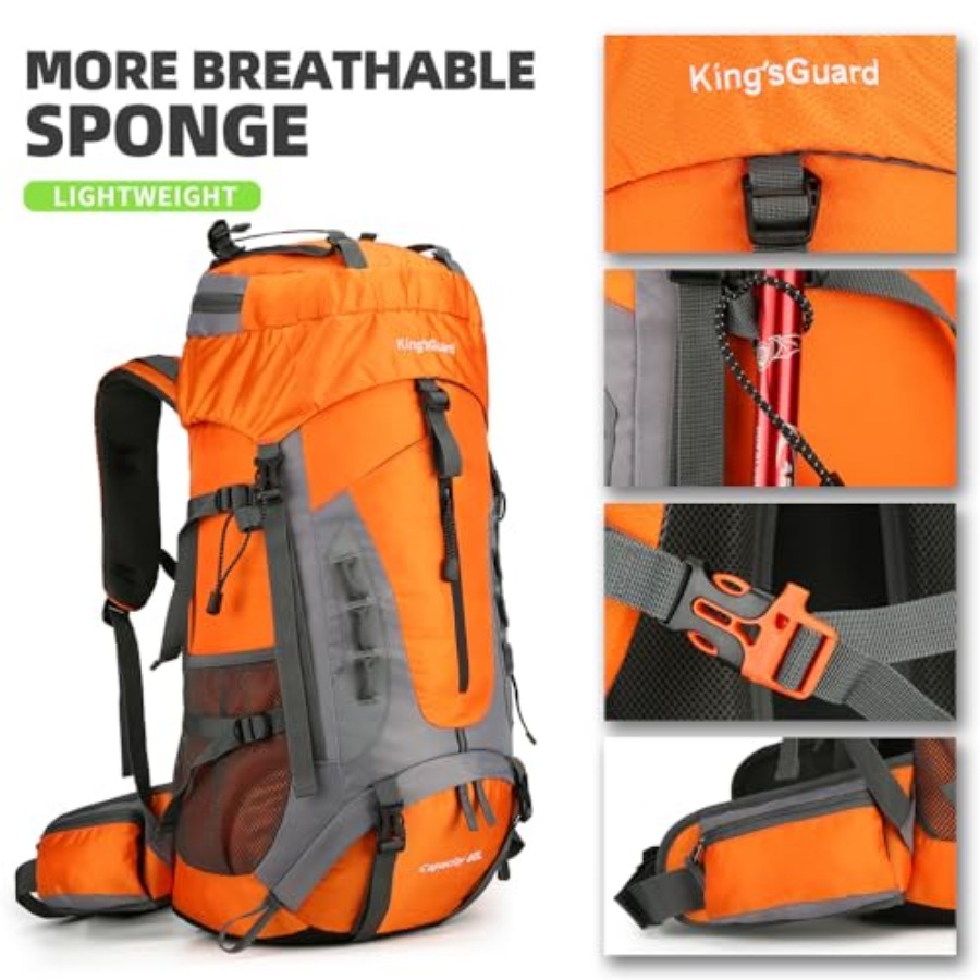 60L Hiking Backpack for Men an - Hiking Backpack Waterproof 评论和价格