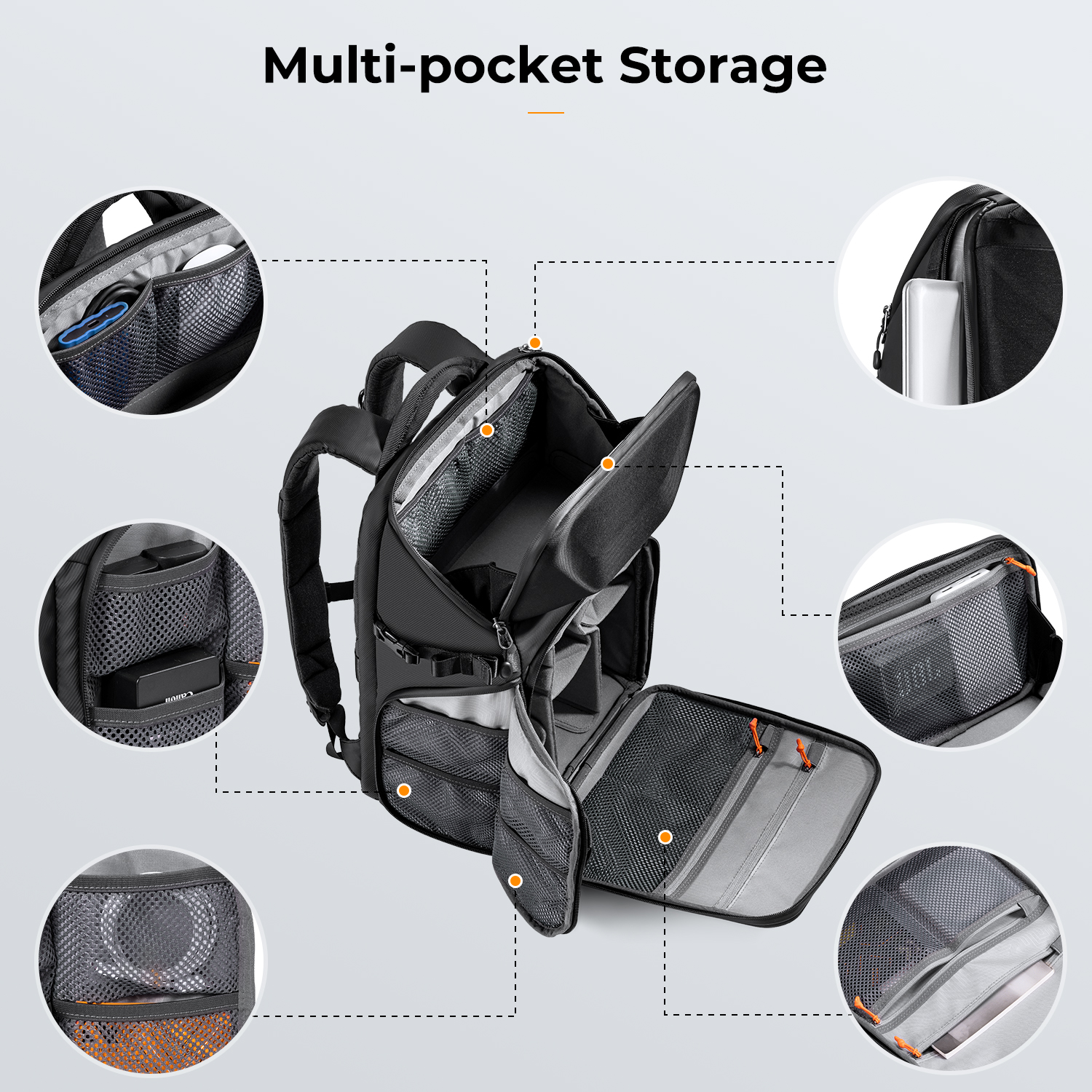 K&F CONCEPT 20L Camera Backpac - Laptop Backpack 15.6 评论和价格