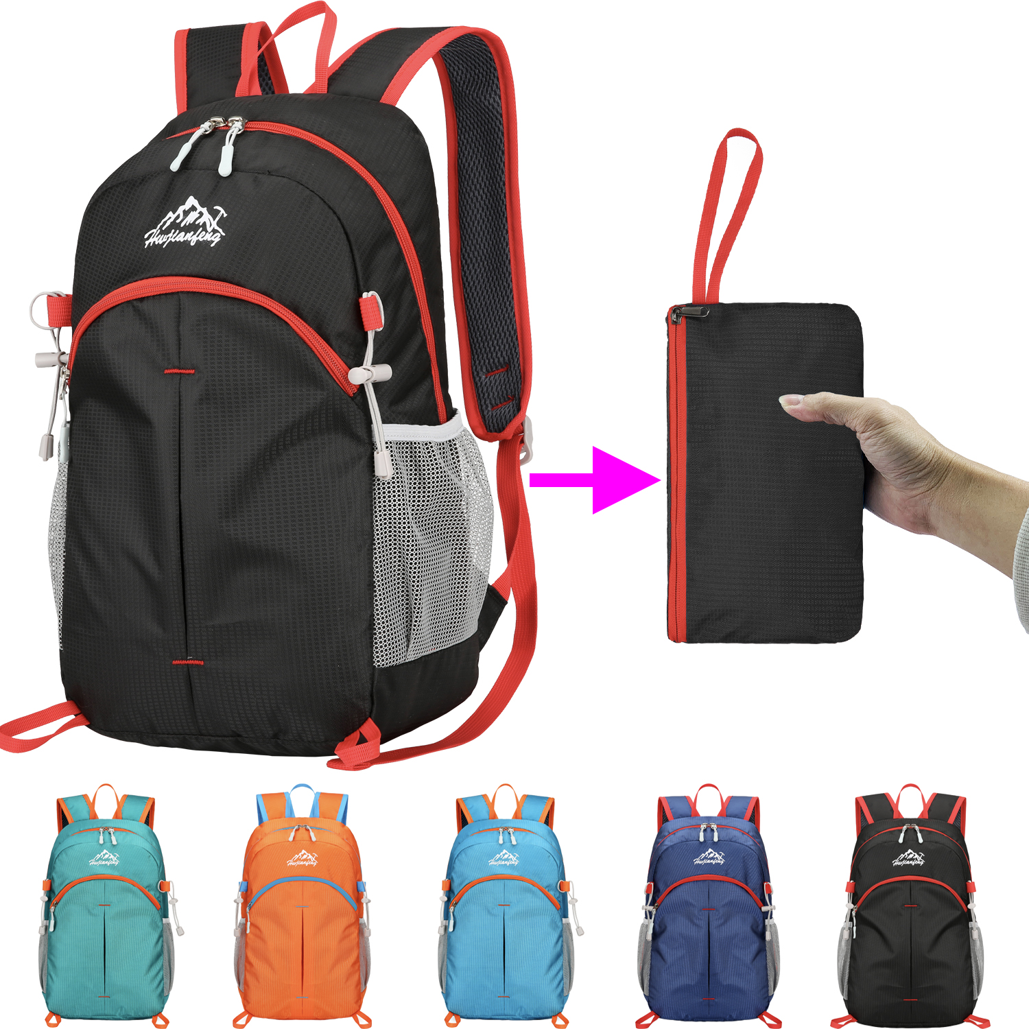 18L Portable Foldable Backpack - Foldable Backpack Small 评论和价格