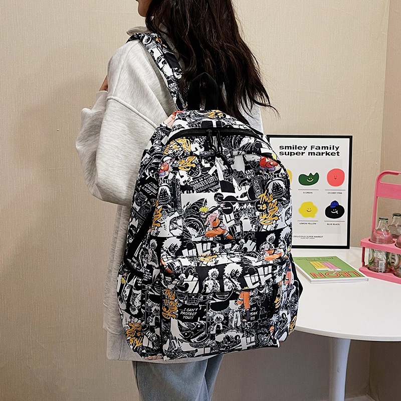 Trendy One Piece Luffy Anime B - School Backpack Teen 评论和价格