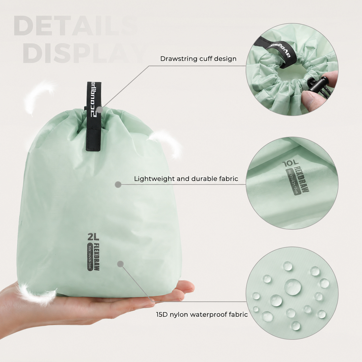 Large Capacity Waterproof Stor - Hiking Backpack Waterproof 评论和价格