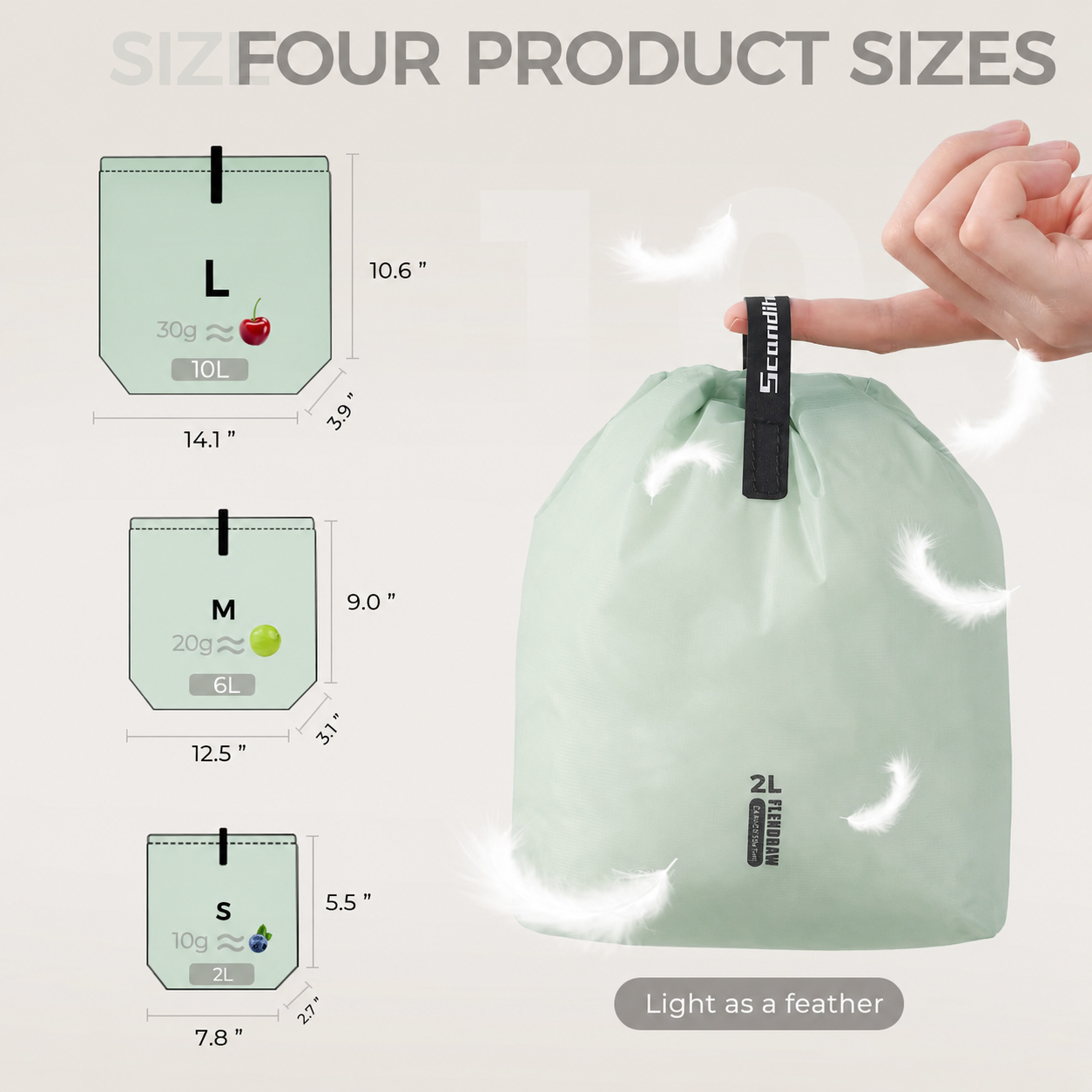 Large Capacity Waterproof Stor - Hiking Backpack Waterproof 评论和价格