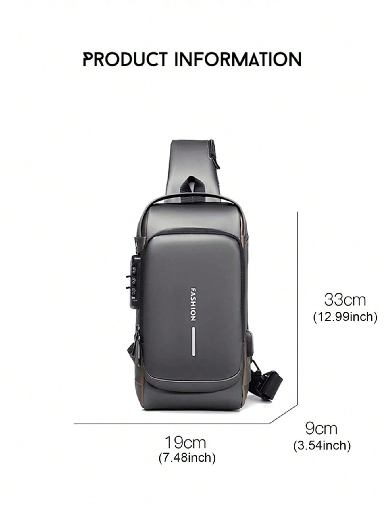 Men's Bags Shoulder Messenger  - Sling Backpack Shoulder 评论和价格