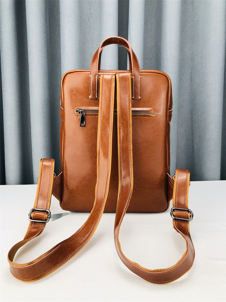 Women High Quality Cow Leather - Leather Backpack Vintage 评论和价格