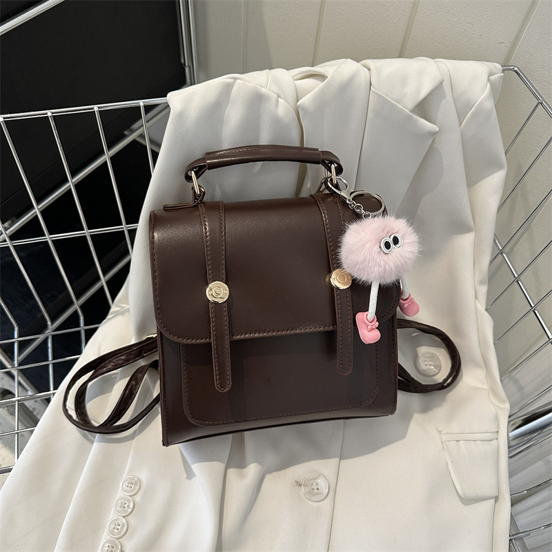 New fashionable double-shoulde - Leather Backpack Vintage 评论和价格