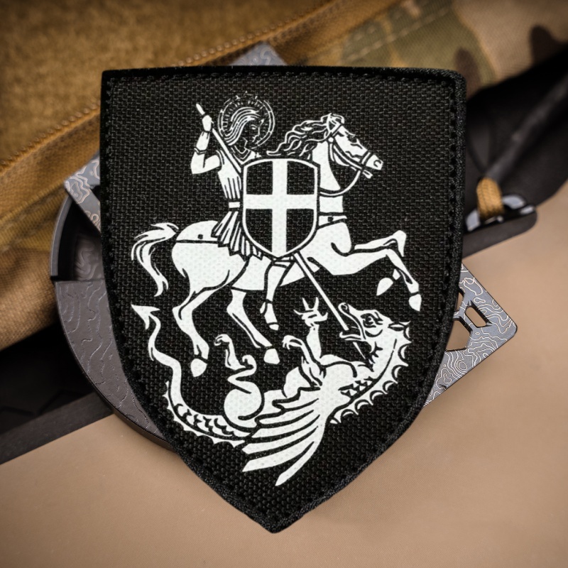Saint George's Print Patch on  - Urban Backpack Tactical 评论和价格