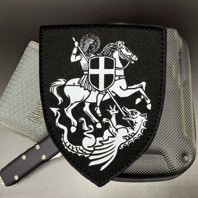 Saint George's Print Patch on  - Urban Backpack Tactical 评论和价格