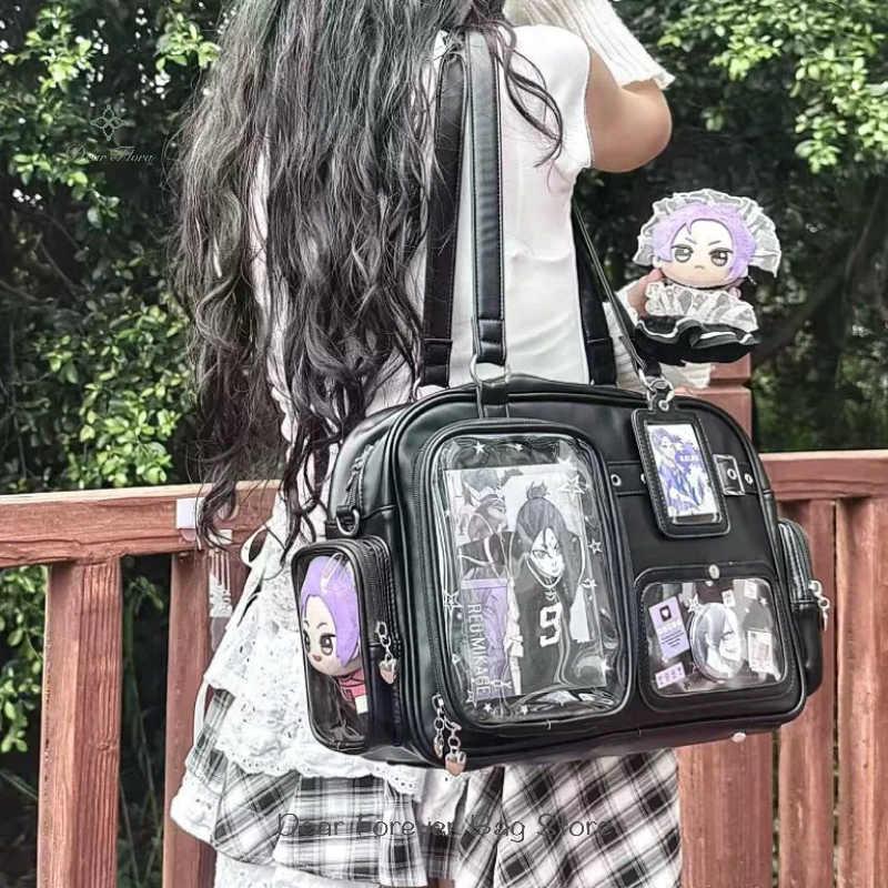Y2K New Cute Ita Bag Concert L - Fashion Backpack Women 评论和价格