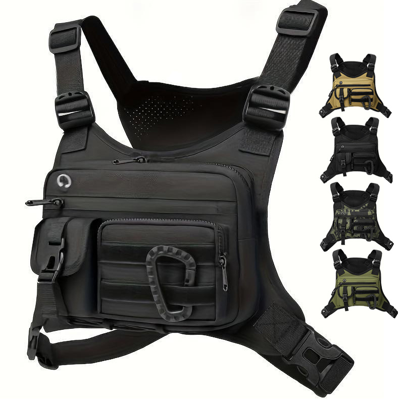 Outdoor Sports Chest Bag Vest  - Urban Backpack Tactical 评论和价格