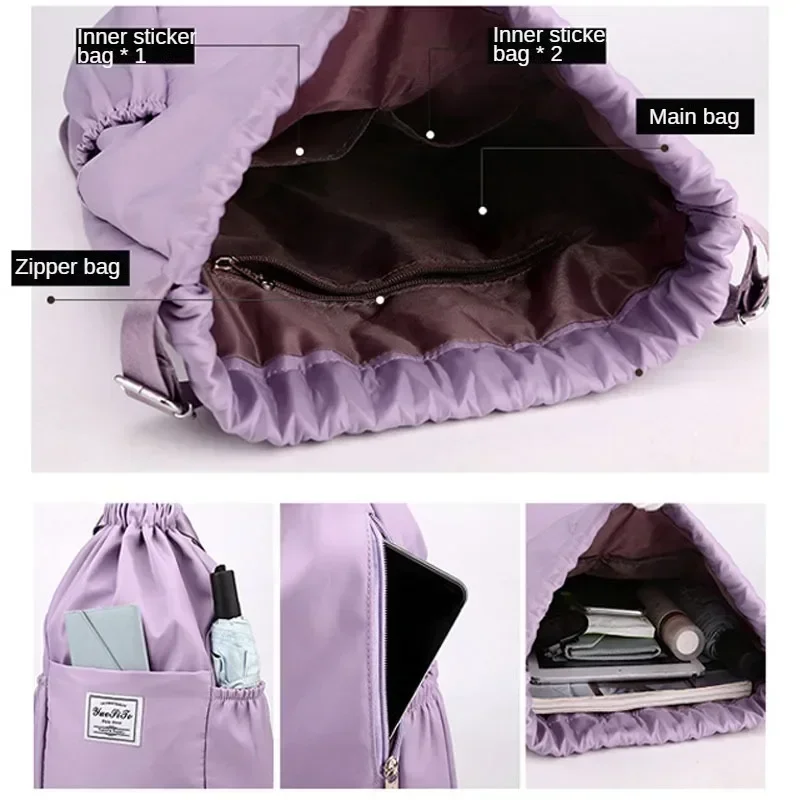 Sports Gym Drawstring Bag Wate - Drawstring Gym Bag 评论和价格