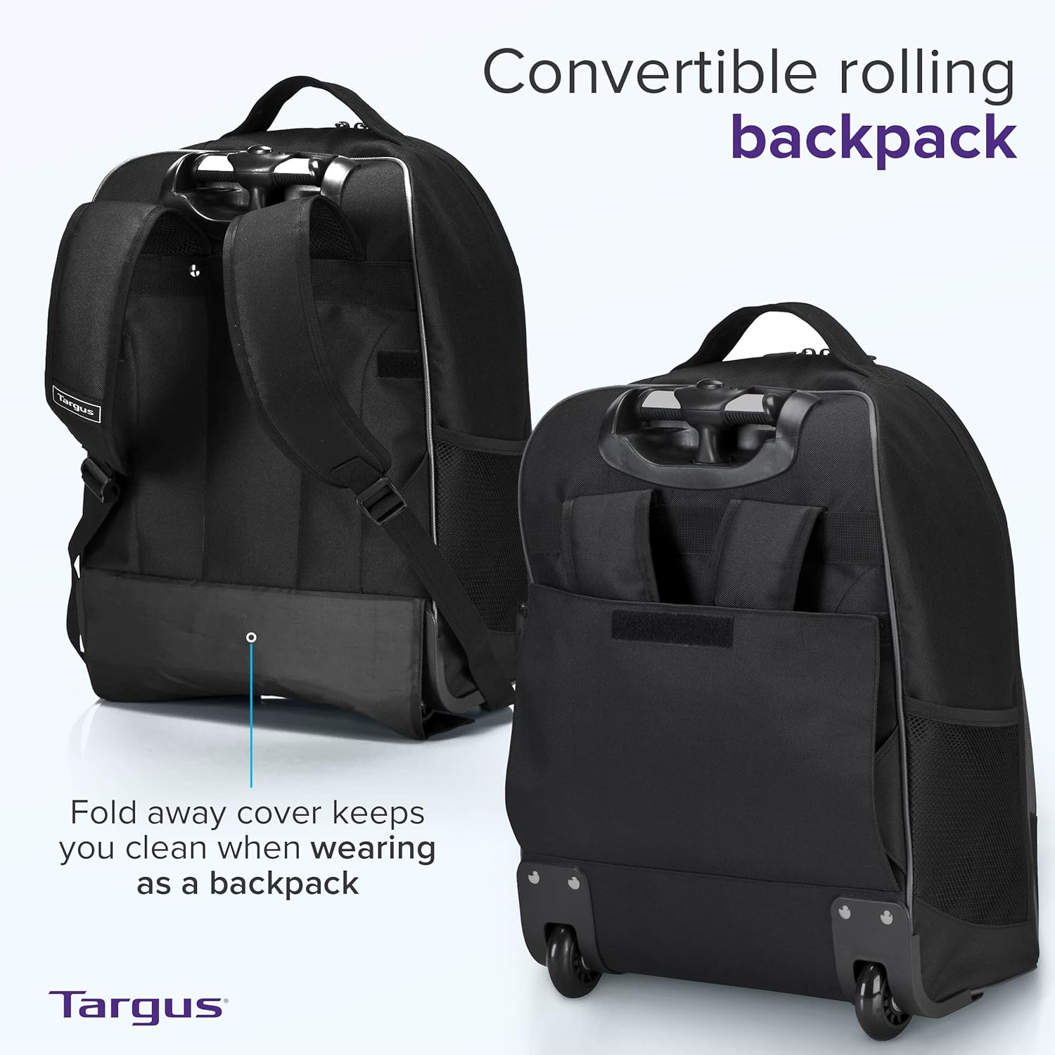 16-Inch Rolling Laptop Backpac - Laptop Sleeve Removable 评论和价格
