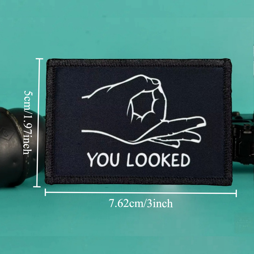 You Looked Morale Badge Patche - Urban Backpack Tactical 评论和价格