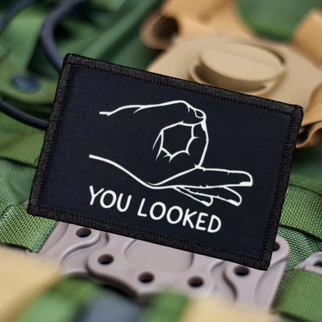 You Looked Morale Badge Patche - Urban Backpack Tactical 评论和价格