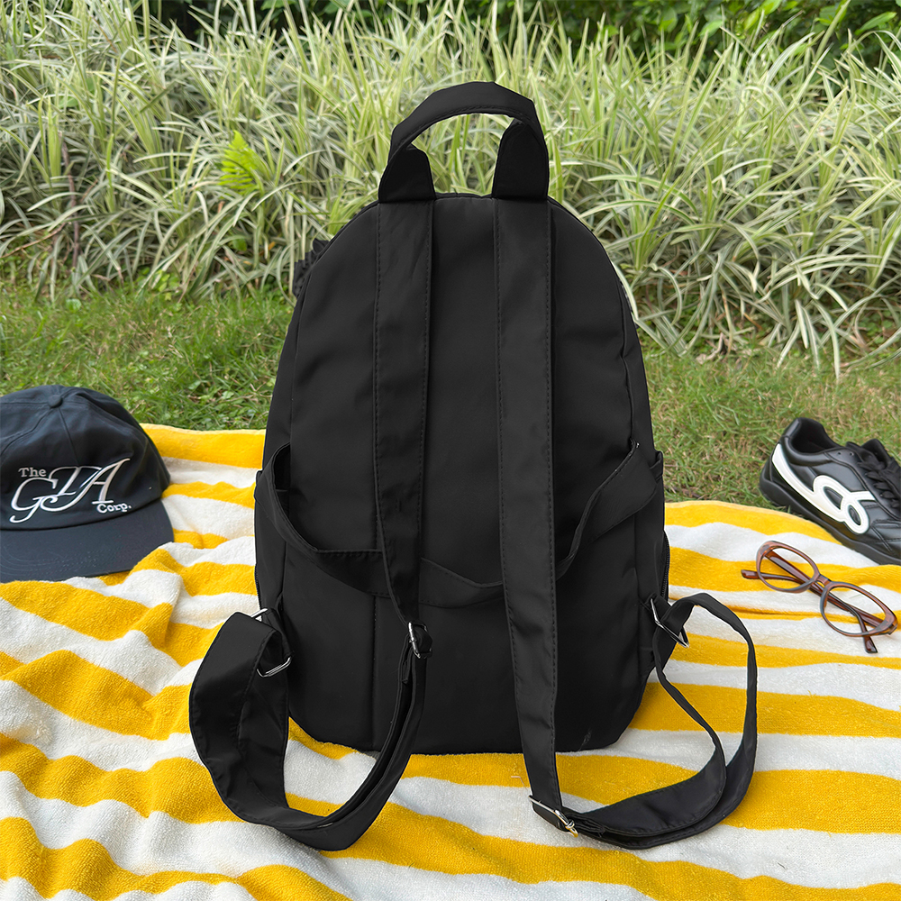 Polka Dot Nylon Drawstring Bac - Canvas Backpack Casual 评论和价格