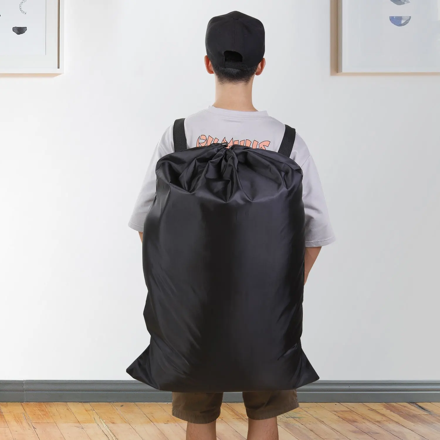 Black Oversized Polyester Wate - Hiking Backpack Waterproof 评论和价格
