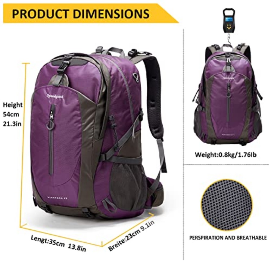 Hiking Backpack 40L Waterproof - Hiking Backpack Waterproof 评论和价格