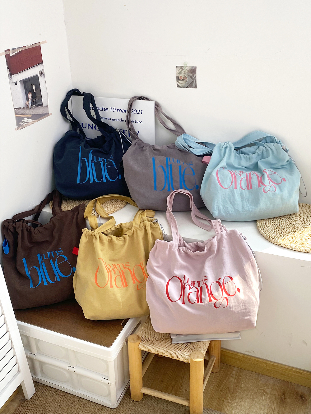 New Fashionable Simple Letters - Drawstring Gym Bag 评论和价格