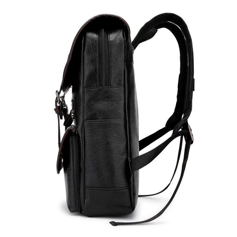 Vintage Leather Laptop Backpac - Business Backpack Brief 评论和价格