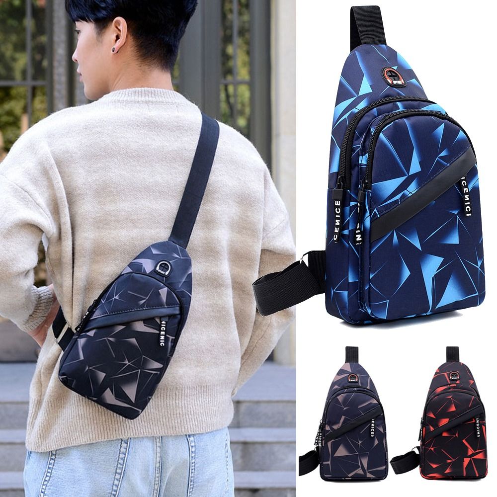 Fashion 2-Layer Chest bag Trav - Sling Backpack Shoulder 评论和价格