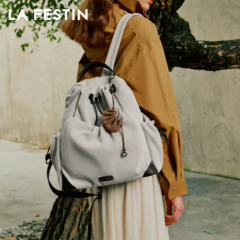 LA FESTIN Original Brand Backp - Canvas Backpack Casual 评论和价格