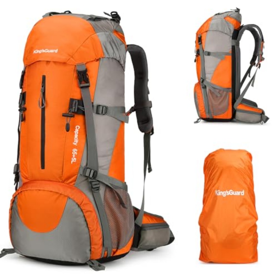 70L Hiking Backpack with Rain  - Hiking Backpack Waterproof 评论和价格