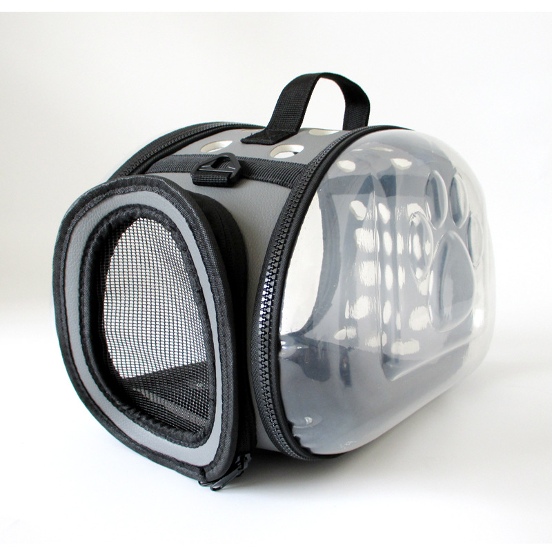 Transparent Pet Carrier Sling  - Foldable Backpack Small 评论和价格