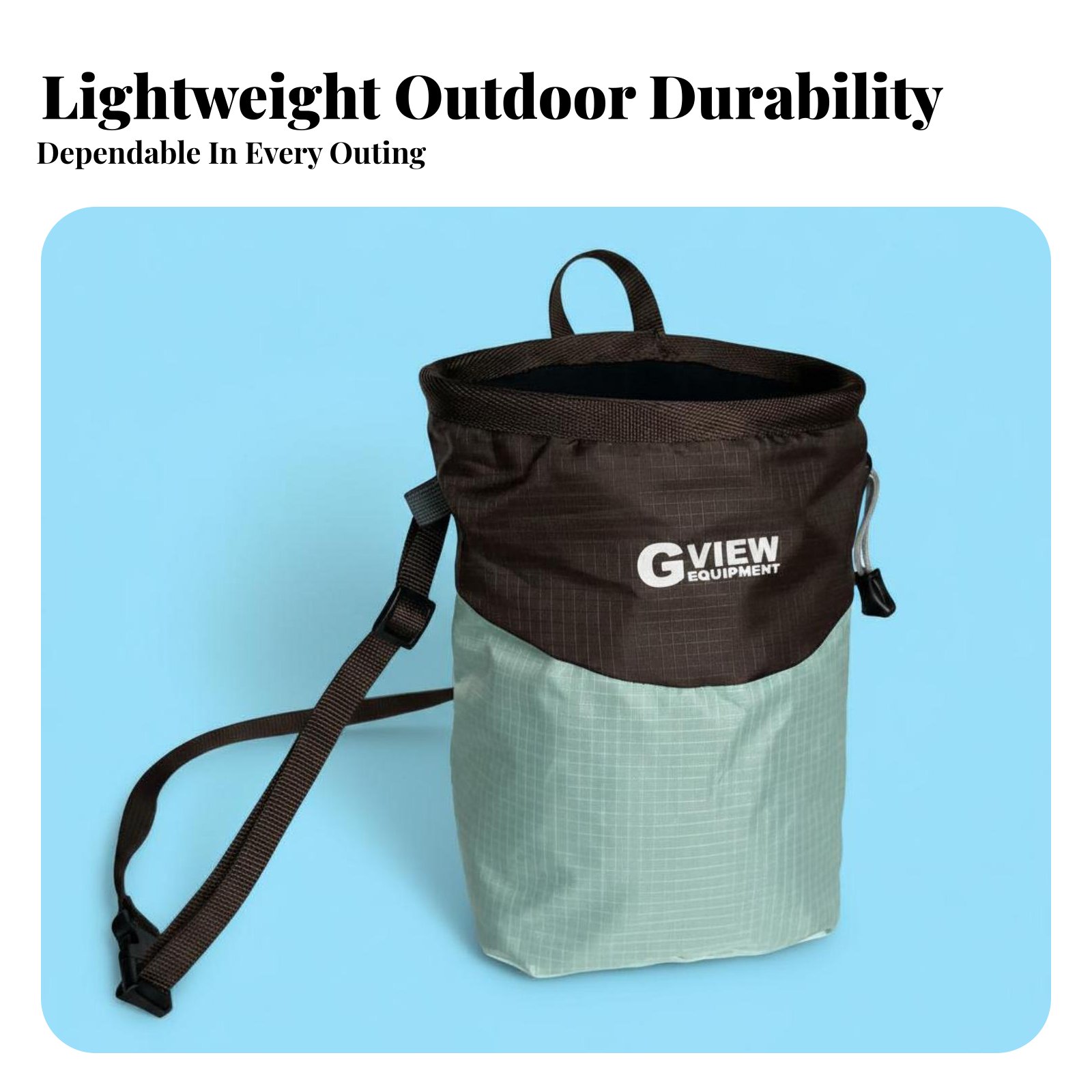 Rock Climbing Chalk Bag Drawst - Drawstring Gym Bag 评论和价格