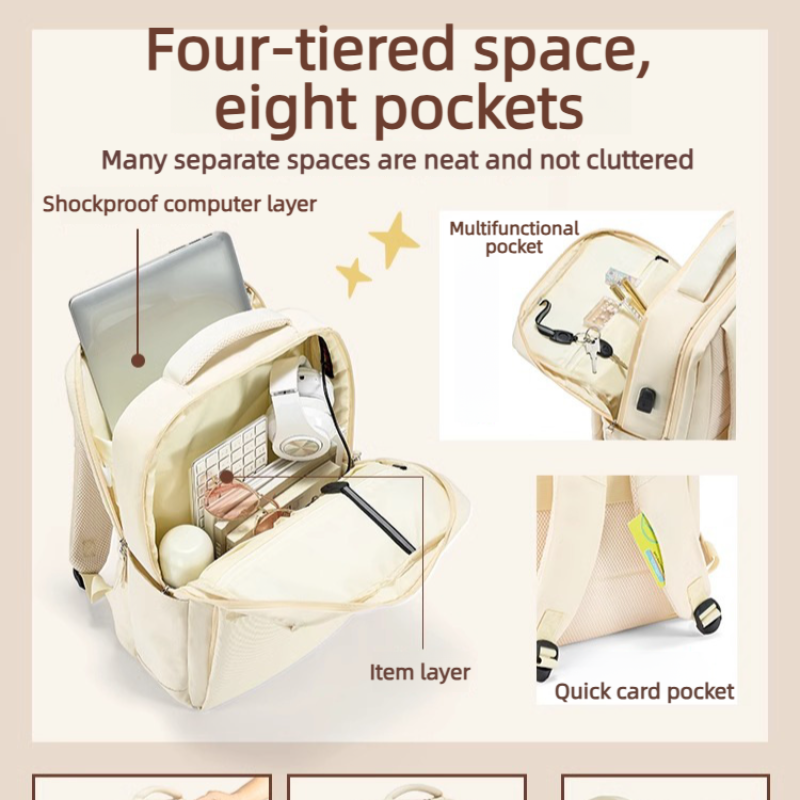 NEW 15.6/17 Inch Laptop Busine - Laptop Backpack 15.6 评论和价格
