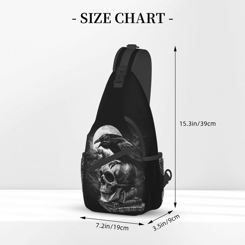 Crow The Skull Sling Crossbody - Sling Backpack Shoulder 评论和价格