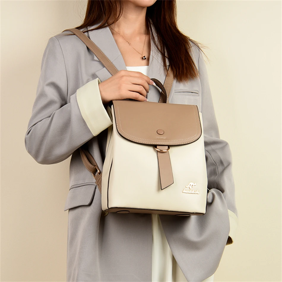 2024 High Quality Fashion Prin - Leather Backpack Vintage 评论和价格