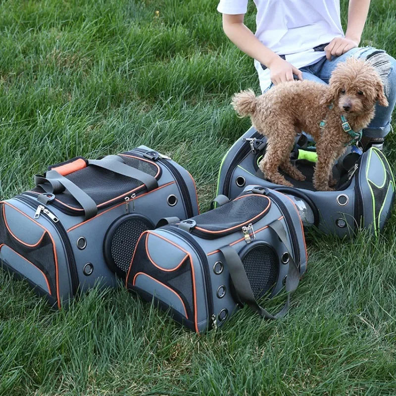 Foldable Pet Carrier Bag Solid - Foldable Backpack Small 评论和价格