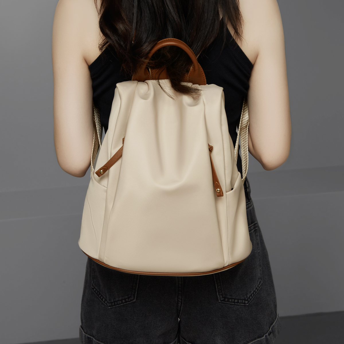 SAFIYA Lady's Backpack Soft Fa - Canvas Backpack Casual 评论和价格