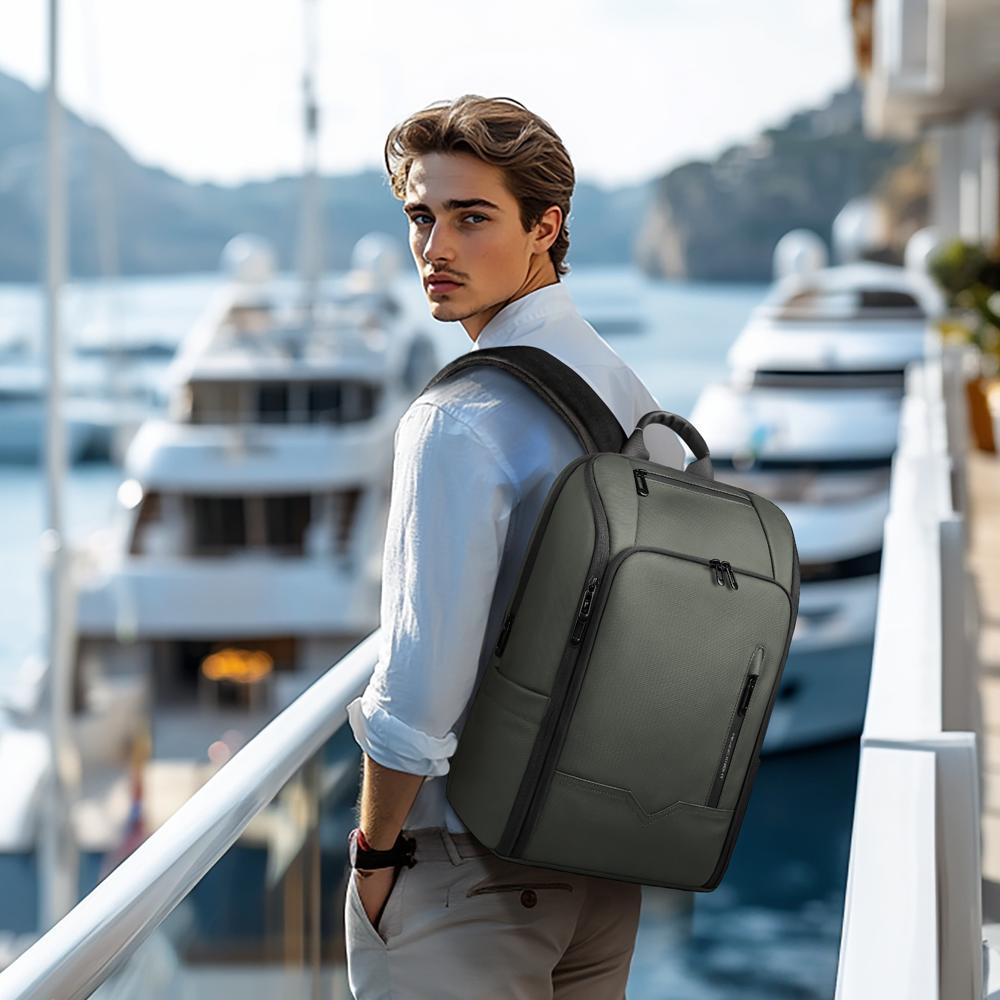 HK Business Men's Backpack 15. - Hiking Backpack Waterproof 评论和价格