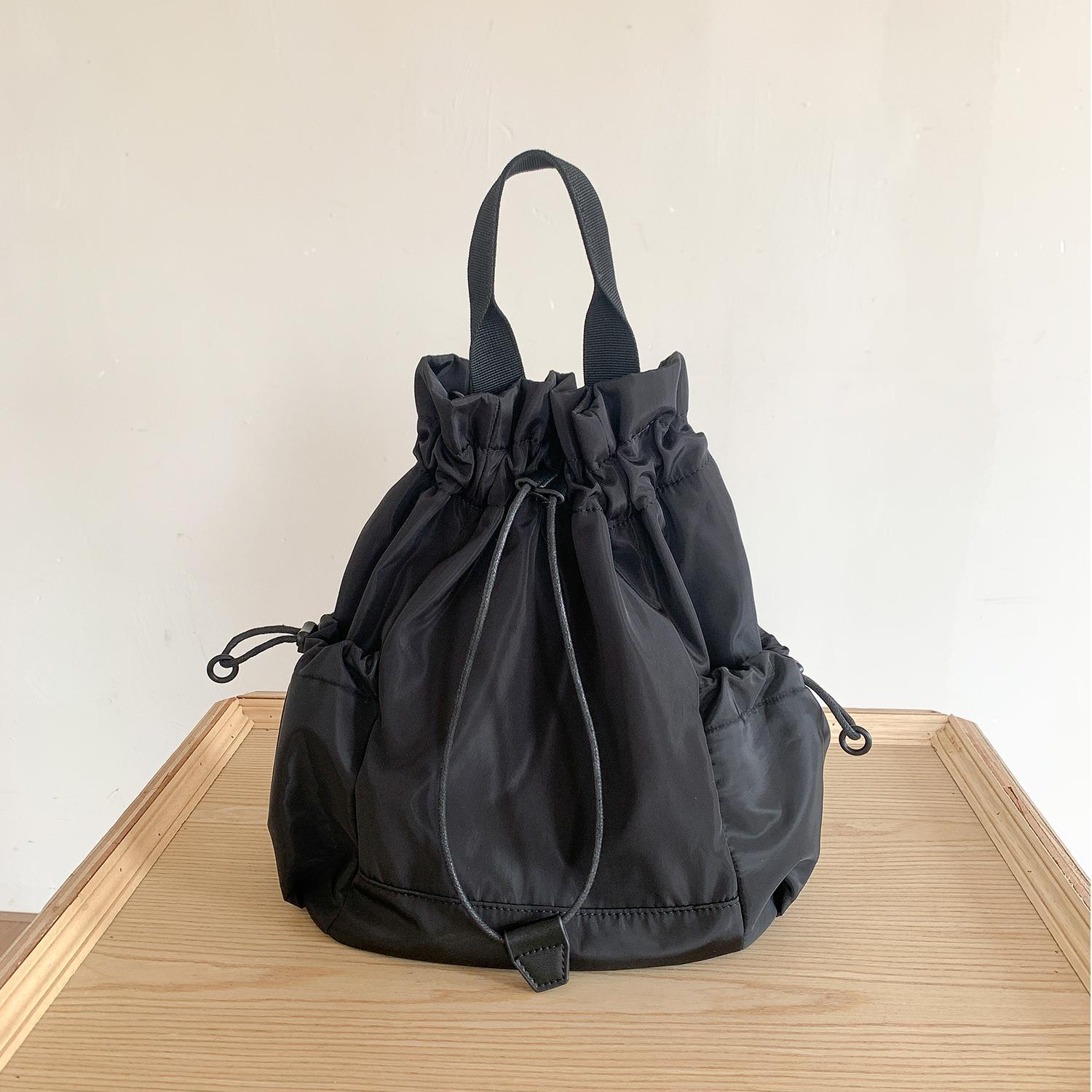 Multi-function Drawstring Buck - Canvas Backpack Casual 评论和价格