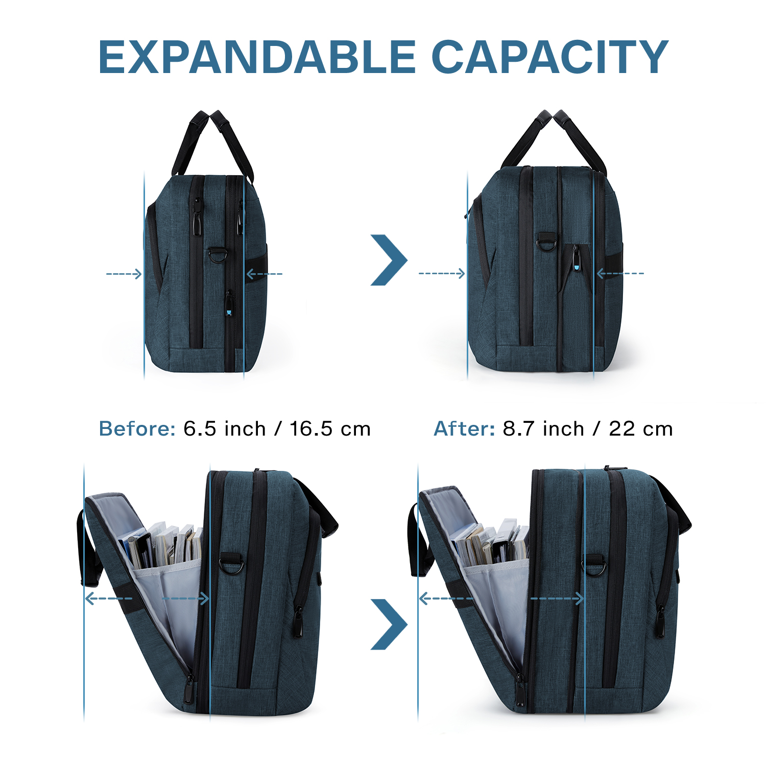 BAGSMART 17.3 Inch Laptop Bag  - Laptop Backpack 15.6 评论和价格